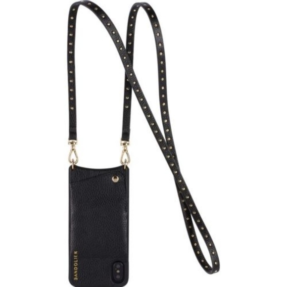 Bandolier-NATALIE Gold CrossBody X for-Iphone-Case - Picture 2 of 7
